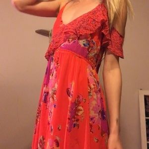 little red summer dress